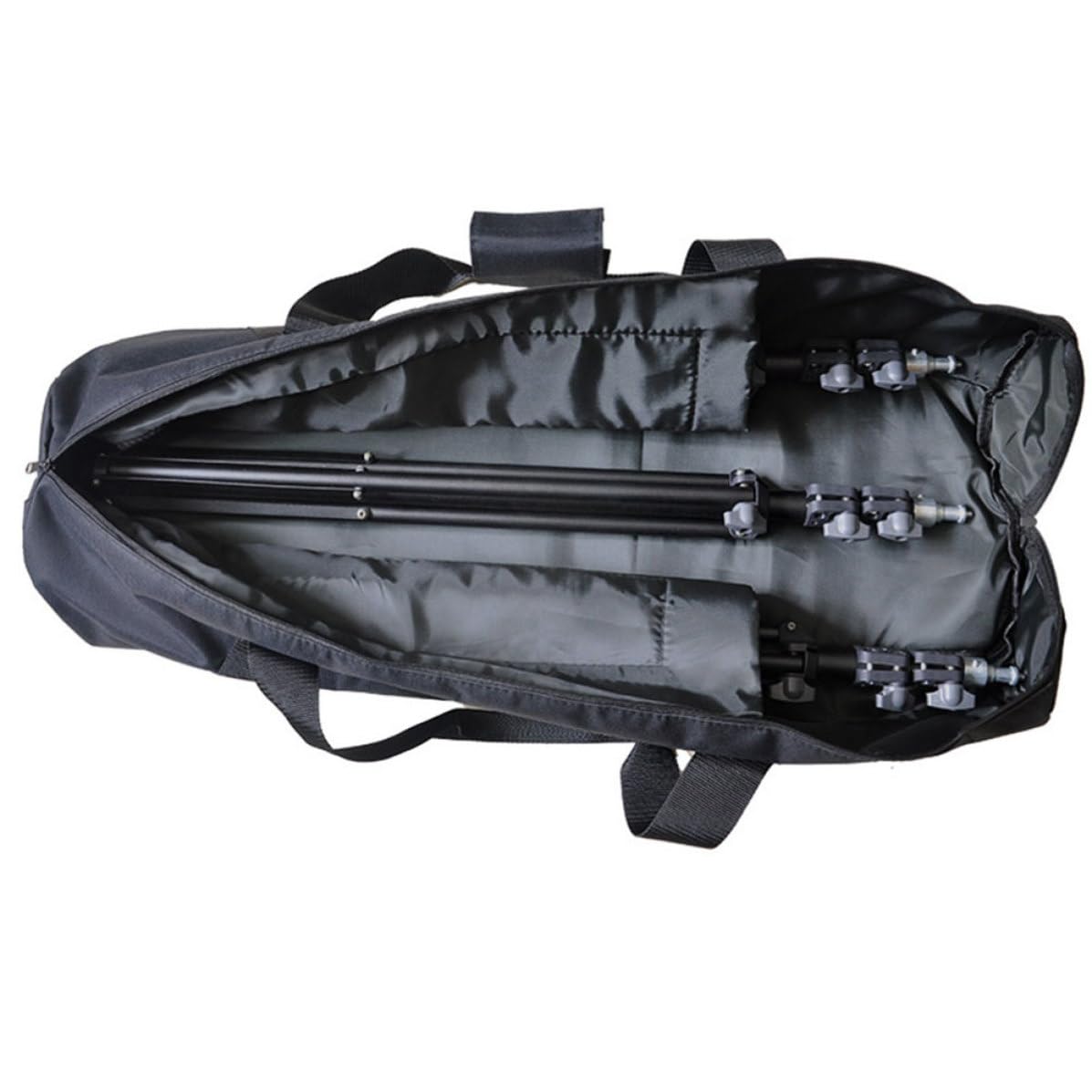 Borsa per Treppiede Oxford Nera Tracolla e Imbottitura | Trasporto Portatile a Mano, Uso Outdoor per Attrezzatura Fotografica, Struttura Rinforzata
