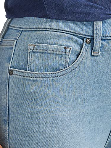 Lee Women's Ultra Lux Mid-Rise Demi Boot Crop Capri Jean4