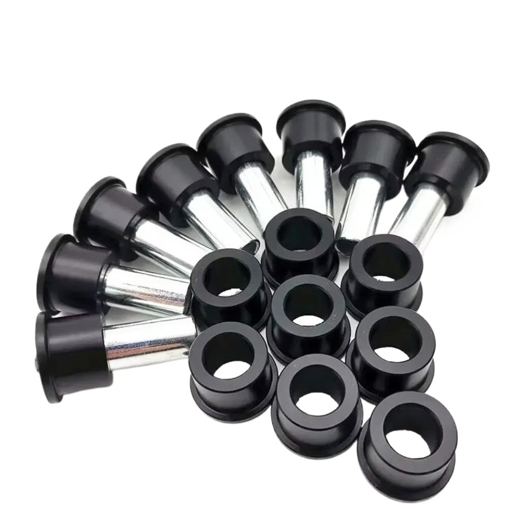 Kit de bujes de brazo delantero superior e inferior compatible con TRX450R TRX400EX 1999 a 2008