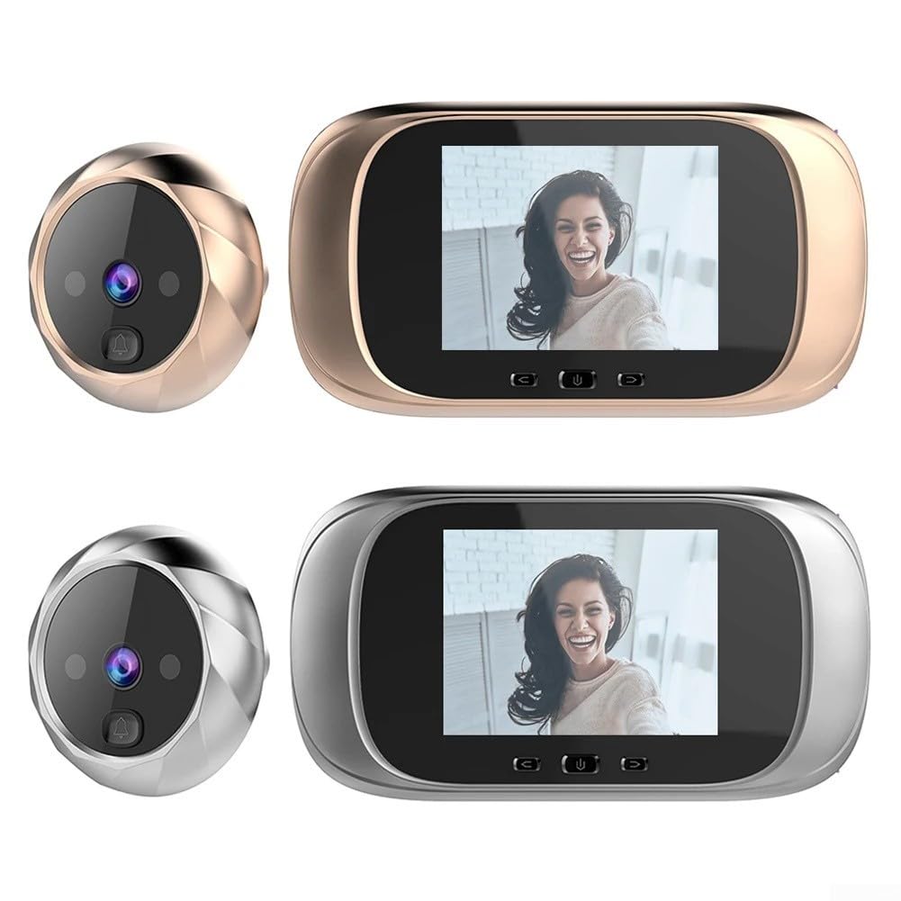 HpLive Judas Électronique ABS pour robuste Vision Grand Angle Judas(Gold)