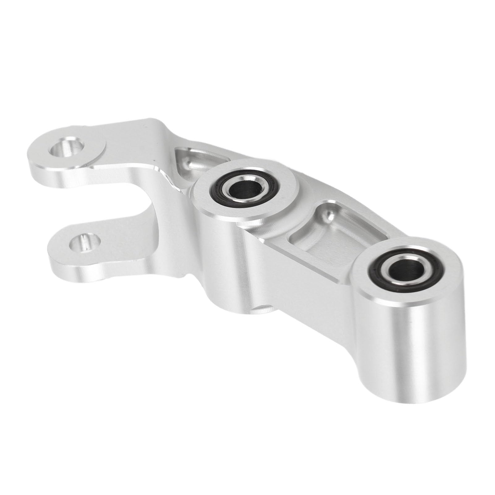 Yctze Link do zawieszenia motocykla do wymiany statywu pochłaniającego wstrząsy na kołnierzu i łatwy w instalacji (SILVER)