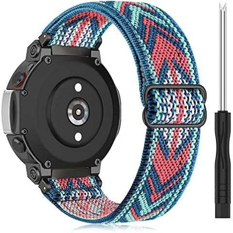 Bolesi Stretchy Nylon Watch Band Compatible with Amazfit T-Rex 2,Elastic Soft Sport Bands Adjustable Wristband Replacement Strap for Amazfit T-Rex 2 Smart Watch for Men Women Cover