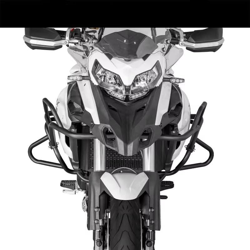 Paramotore Tubolare Per Benelli Per TRK502X Protezione Motore Barra Protezione Paraurti Superiore Inferiore Moto Anticaduta Motorcycle motore Paraurti