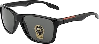 ochila Unisex Adult Square UV Protected Sunglasses (Black Frame, Black Glass Lens) (One Size) (Pack Of 1)-picture-19