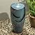 Glitzhome 29.25" H Oversized Ceramic Vase Outdoor Water Fountain Tall Patio Garden Water Fountain with LED Light and Submersible Pump Yard Art Decor, Turquoise