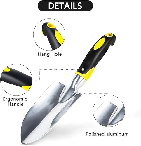 Showvigor SHOVEL 1 Garden Trowel & Hand Wide Shovel Pointed thumb #2