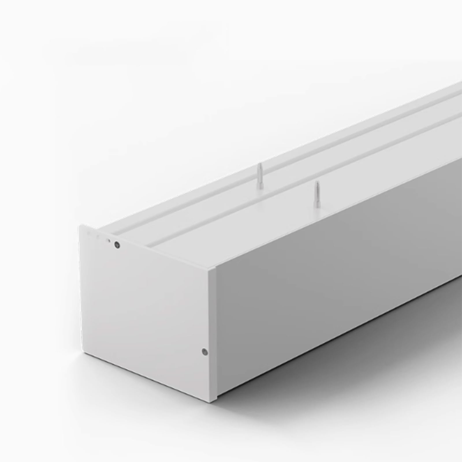 Rail de rideau de plafond anti-blocage en aluminium avec poulie silencieuse fluide