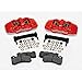 AERO6 Front Caliper & Bracket Kit - Red