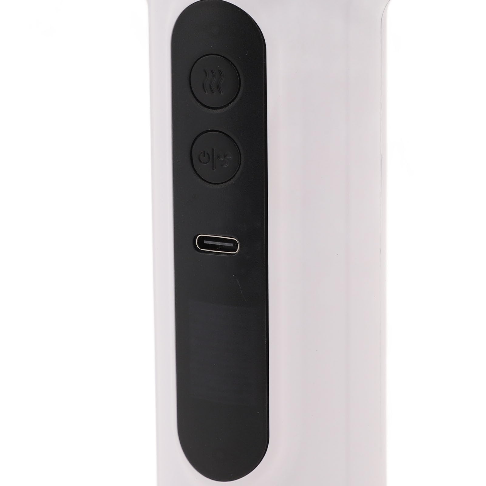 Akku-Haartrockner, 15.000 MAh Akku-Haartrockner, 200 W Tragbarer, Wiederaufladbarer USB-Haartrockner mit USB-Aufladung für Studentenwohnheime, Schnelles Trocknen der Haare (Weiß)