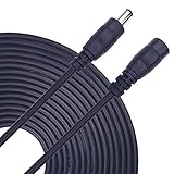 Einfache Installation:Lötfreies Verlängerungsstecker-Kabel,stecken und herausziehen,einfach zu bedienen.Mit DC-Klinkenstecker-Eingang und Ausgang,wenn Ihr Hausüberwachungssystem mit kurzen Stromkabeln kommt,können Sie uns wählen!