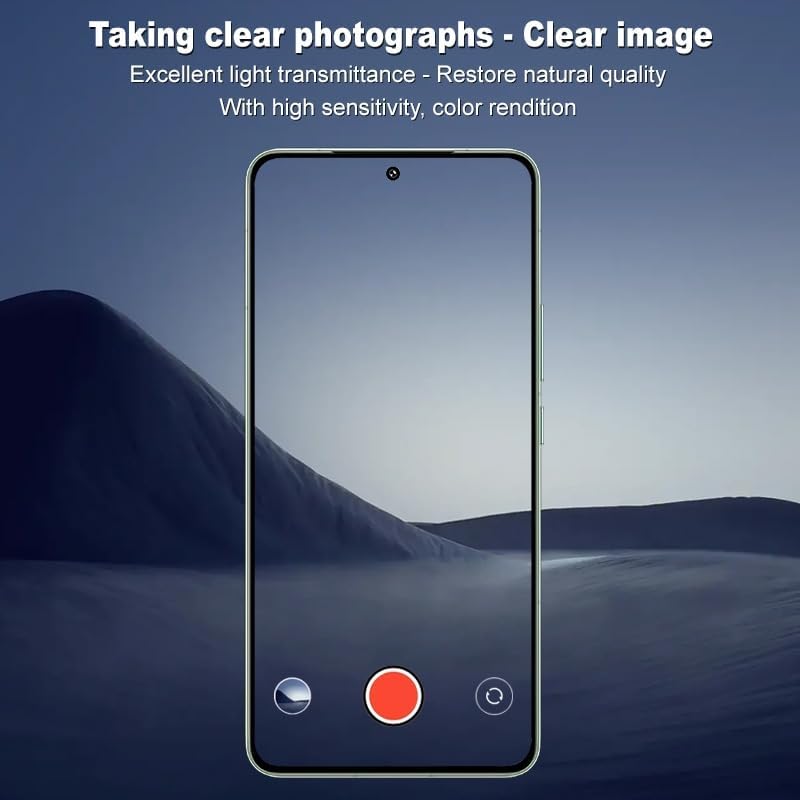 Image of HPTech Premium Tempered Glass Camera Lens Protector for iQOO 13 5G - HD Clear, Scratch-Resistant, Ultra-Thin, Bubble-Free Installation (1 Pack)