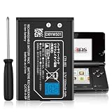 DGBOSEN 3DS Battery,3.7V 1300mAh High-Capacity Replacement Battery for 3DS and 2DS Consoles,Includes Tool Kit