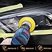 POLIWELL Headlight Restoration Kit 3 Easy Steps to Restore Sun Damaged Headlights Polish Headlights Lens Restore Cleaner DIY Polishing, Sanding Discs, Scouring Pads for Electric Drill, Total 24Pack