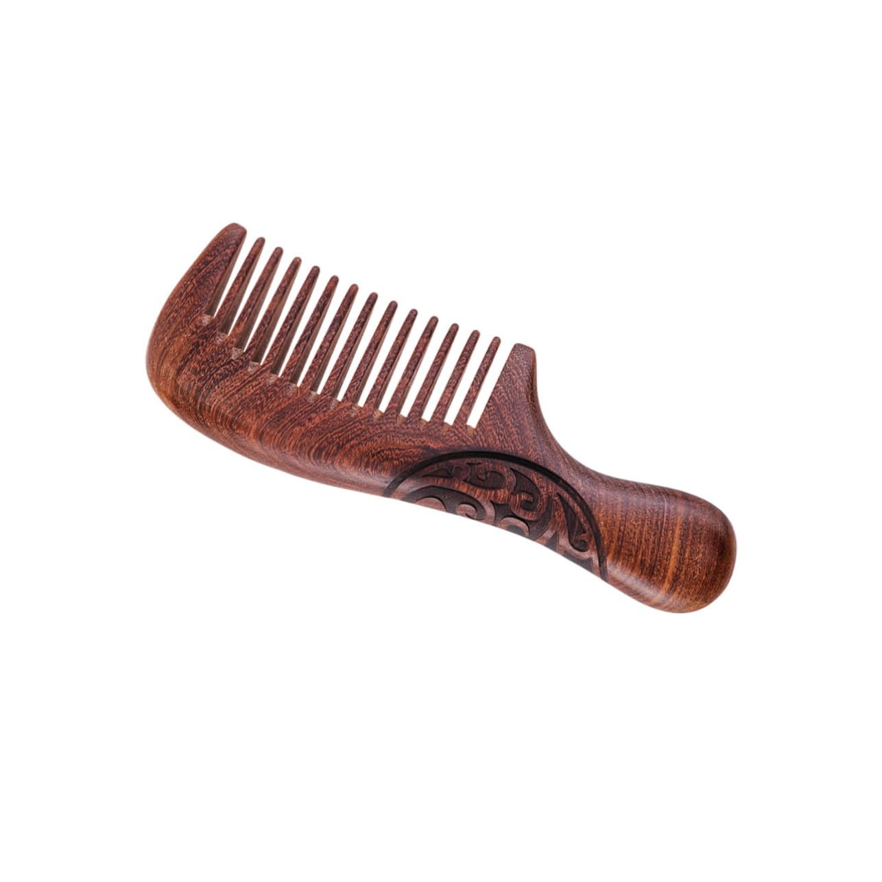 DFrywdgSEY Sandalwood Wooden Comb 1pc Wooden Scalp Comb Thin Tooth Hair Combs Hair Comb(Picture 2,16 * 5.5cm)