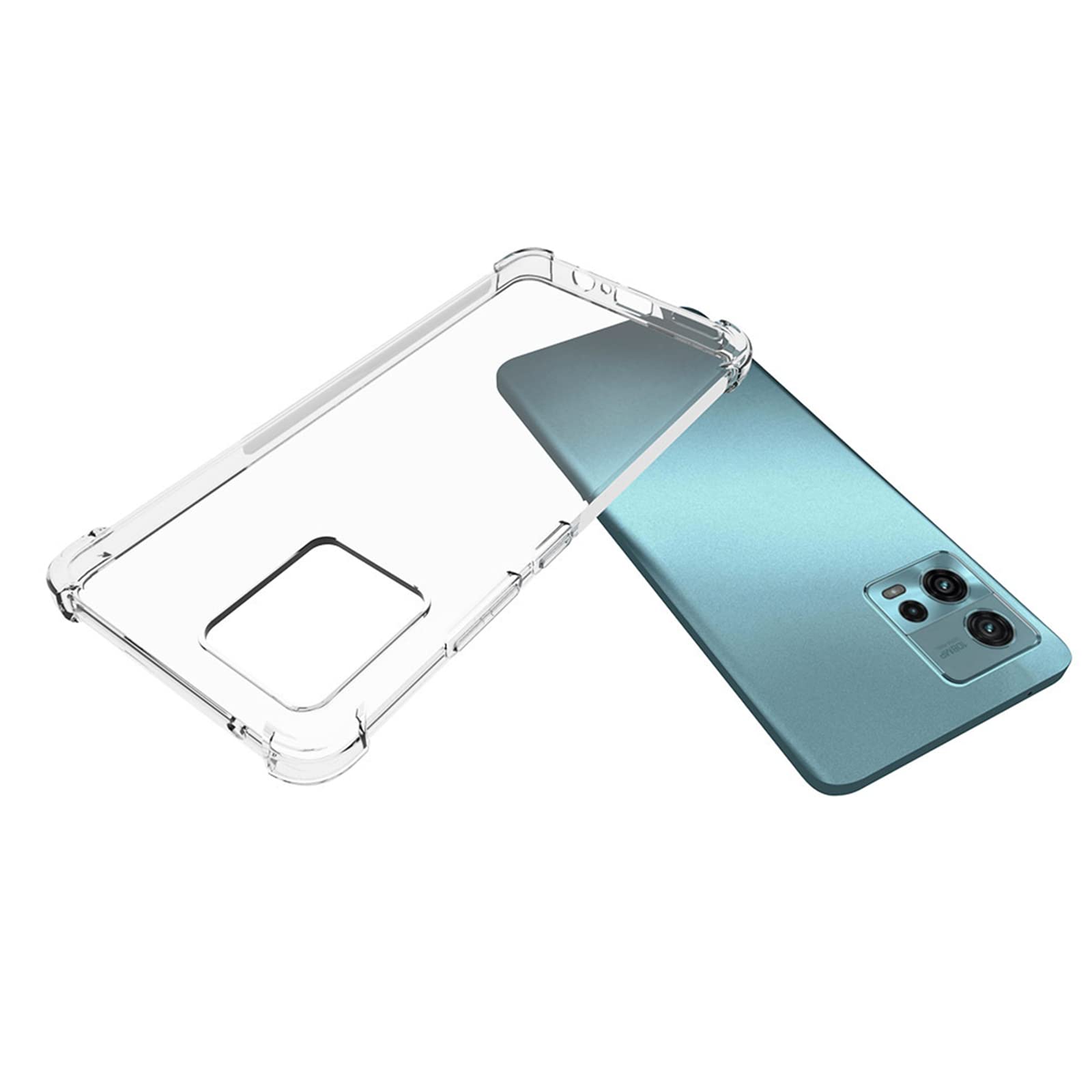 TailTech Case for Moto G72 Case Motorola G72 Phone Case - Transparent TPU, Bumper Case Compatible with Moto G72 - Image 3