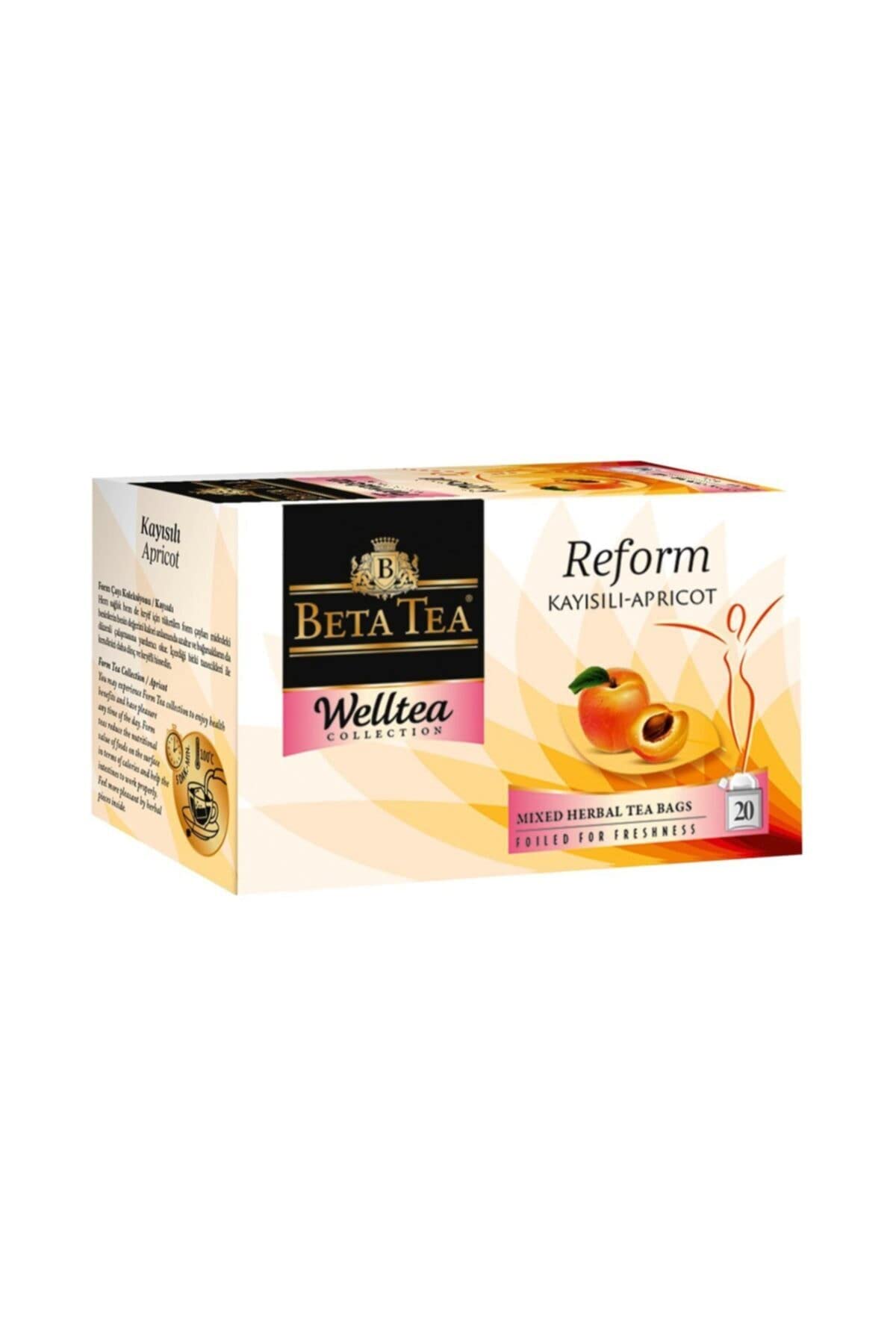 Beta-Kayısı Çayı 20x2 Gr - Welltea Reform Collection