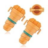 2PCS Oil Drain Plug Compatible with Ford 2021 Bronco,2015-2021 Edge,2018 Expedition,OEM#0978261,097826CD,BC3Z6730B Perfect Replacement for Your Engine Oil Drain Plug Car Accessories