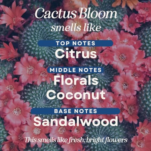 Image of CANDECraftCo Premium Fragrance Oil - Diffuser Oils Fragrances Scented for Home, Candle Soap Making Supplies, Aromatherapy Blends for House (0.34 Fl Oz) (2-Pack, Cactus Bloom)