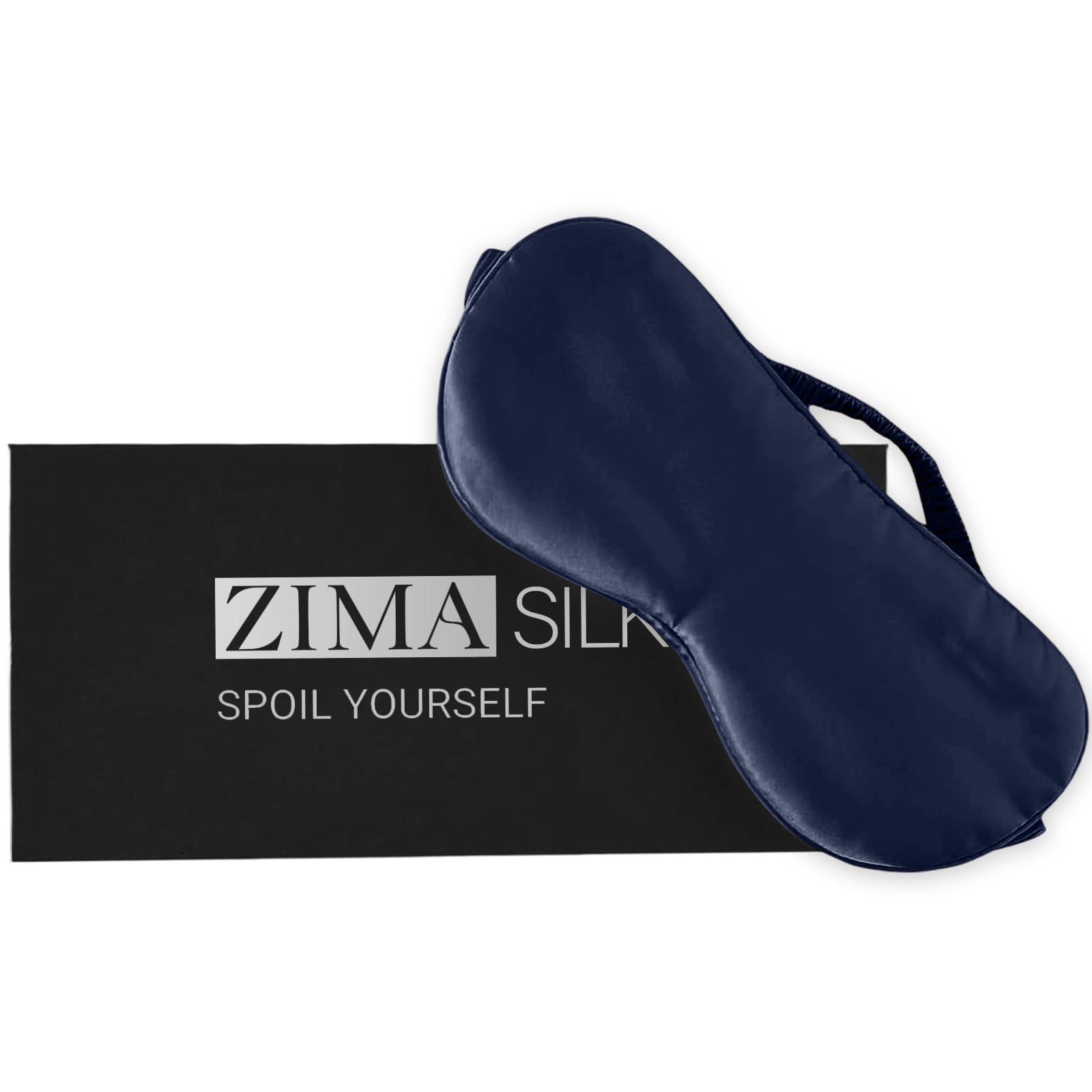 ZIMASILK Adjustable 100% 22 Momme Mulberry Silk Sleep Mask