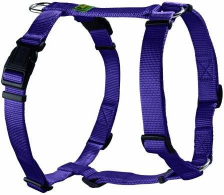 HUNTER VARIO RAPID uprząż dla psa, nylon, 5-stopniowa regulacja, miękka, wytrzymała, S, fioletowa
