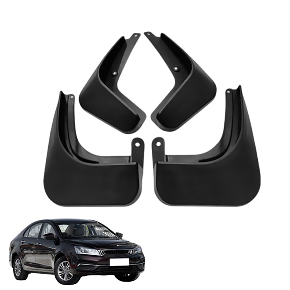 Amhvmu Normal 4Pcs Mud Flaps For Geely Emgrand Ec7 2018-2021