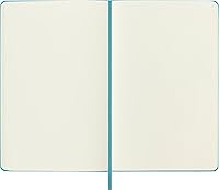 Vista 6 de Moleskine Classic Notebook, Hard Cover, Large (5" x 8.25") Plain/Blank, Reef Blue, 240 Pages