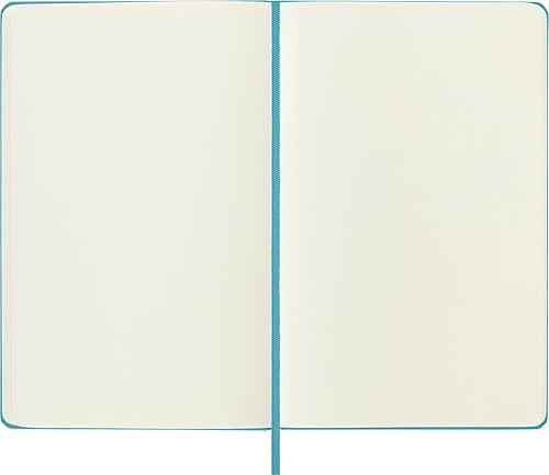 Miniatura 6 de Moleskine - Cuaderno clásico con tapa dura, grande (5 x 8.25 pulgadas), liso/en blanco, azul arrecife, 240 páginas