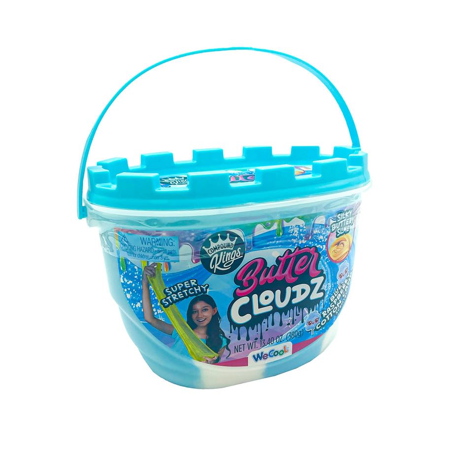 PaladoneButter Cloudz Swirls Large Blue Raspberry Cotton C