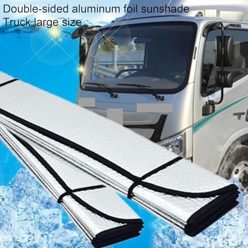 Pare-soleil camion pliable pour bloquer la chaleur du pare-brise