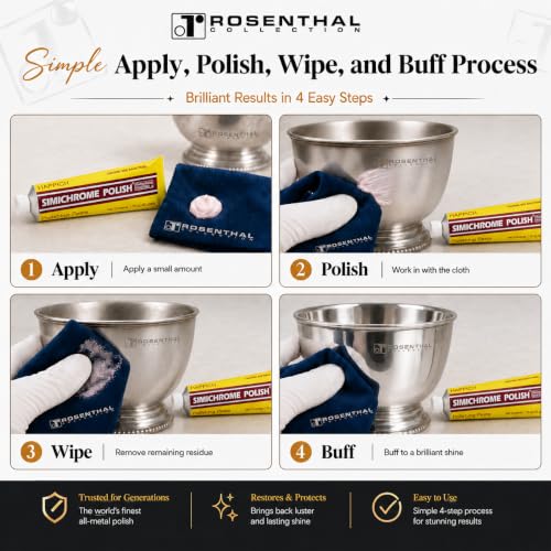 Simichrome Polish with Cloth