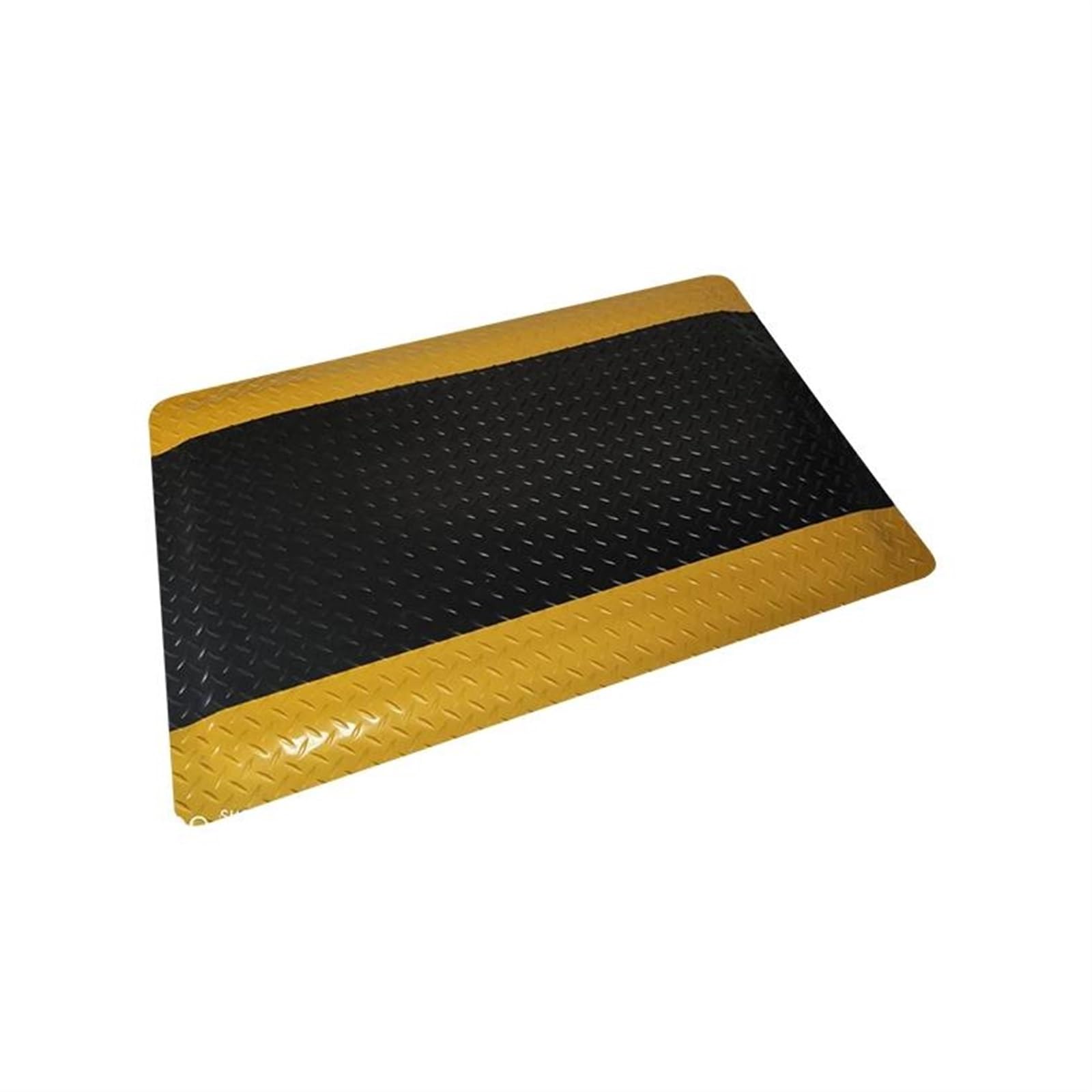 OWOHYG Pvc Anti-Fatigue Anti-Static Mat,Non-Slip Heavy Duty Sponge Ergonomic Floor Mat,Waterproof Mats For Commercial Industrial Work.Black-45x60cm/18x24in