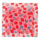 GRIRIW Envoltorios de Cera de Abeja para Alimentos Resistentes al Aceite 3 Unidades Tamaño Estándar Reutilizables y Ecológicos Ideales para Envolver Sándwiches Frutas y Snacks Picnic