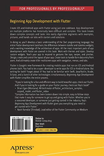 Beginning App Development With Flutter: Create Cross-Platform Mobile Apps #TOP1