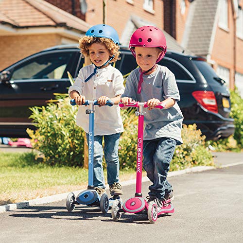 Globber Primo 3 Wheel Adjustable Height Scooter (Pink/Gray) #TOP3