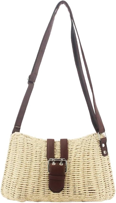 Classic Hobo Bags for Women Fashion Crossbody Bags for Women Straw Beach Bag Shoulder Bag Handbag Summer Holiday 2024