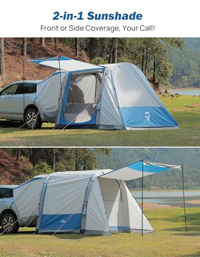 JOYTUTUS Inflatable SUV Tent with Pump
