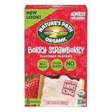 Nature's Path, Organic オーガニック Toaster Pastries, Strawberry Frosted, 6 ct