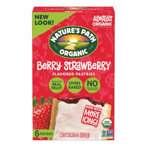 Nature's Path Organic Berry Strawberry Toaster Pastries, 11 oz (Pack of 1)