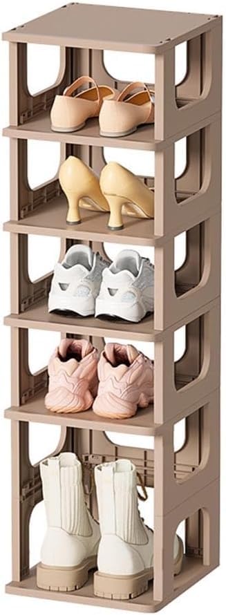 Neprock Schuh-Organizer 12er Pack - Platzsparendes Doppelstock-Schuhregal