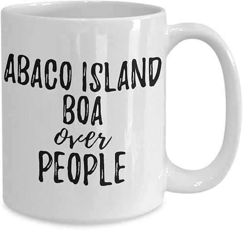 Miniatura 2 de Abaco Island Boa Over People Mug Gift Idea For Animal Lover Mom Dad Rights Activist Militant Coffee Tea Cup Large 15 oz