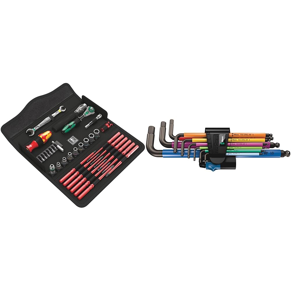 Wera Kraftform Kompakt W 1 le kit compact de 35 pièces contre l'usure des vis