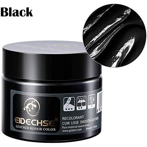 Huahua Crema De ReparacióN De Cuero,ReparacióN De Vinilo De Cuero,Cuero Liquido,para SofáS, SofáS De Asiento De Coche, Bolsa, CinturóN, Zapatos, ReparacióN De ArañAzos