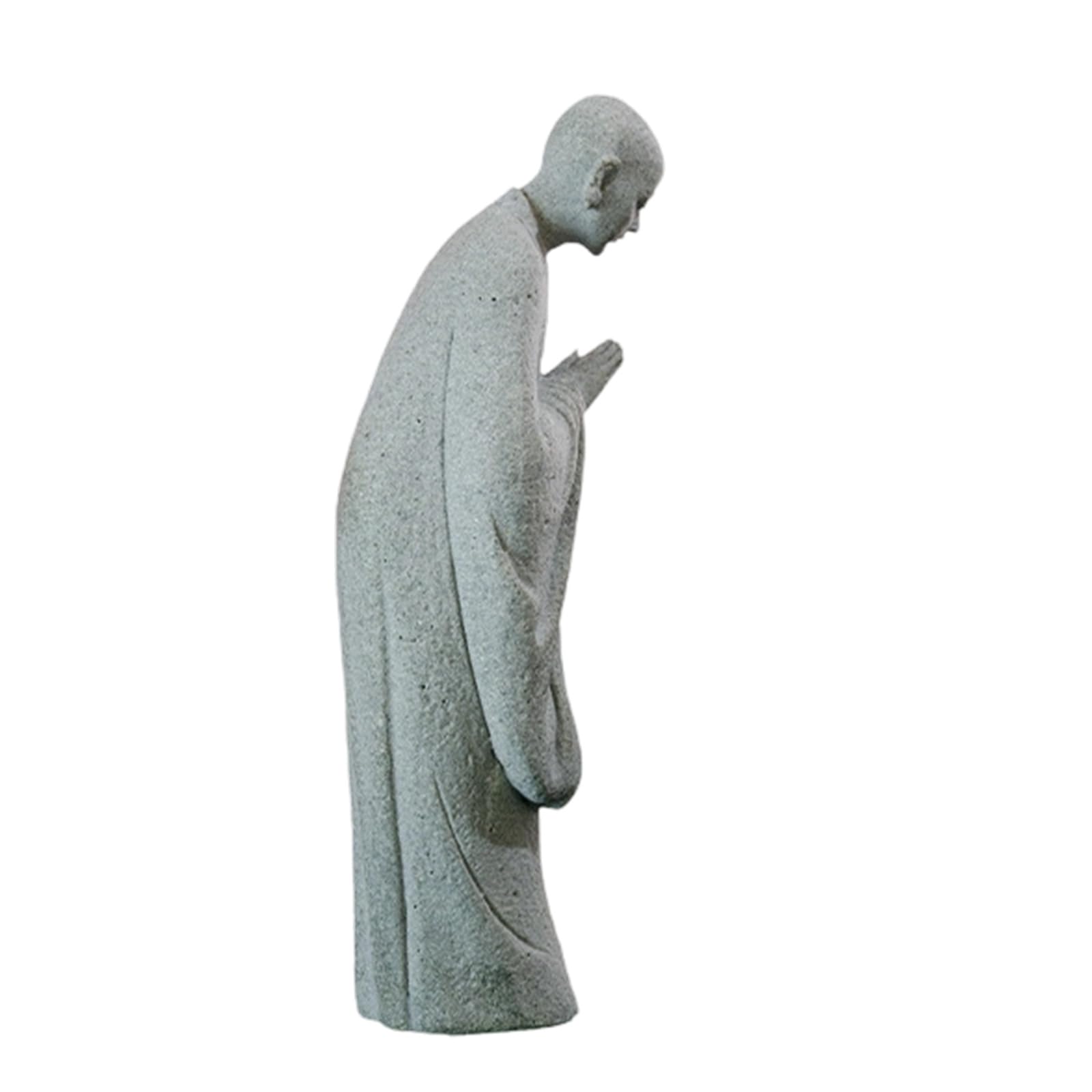 hogtnd Aquarium Decoration, Statues, Figures, Aquariums, Decorations, Sculpture, Ornament for Home, Desk Decoration, Monk Garden Statue