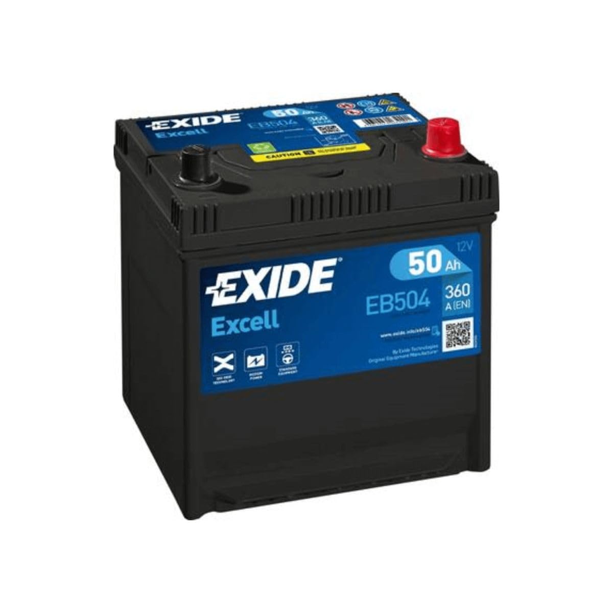 Exide Excell Eb504 Car Battery 008Se 50 Ah