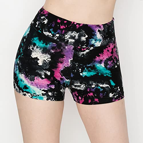 Image of ALWAYS Yoga Shorts for Women - High Waisted Workout Biker Shorts for Yoga, Running & Under Dress Anti-Chafing Comfort