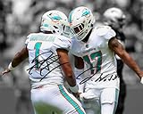 Ikonic Fotohaus Tua Tagovailoa Jaylen Waddle Signed Photo Autograph Print Wall Art Home Decor