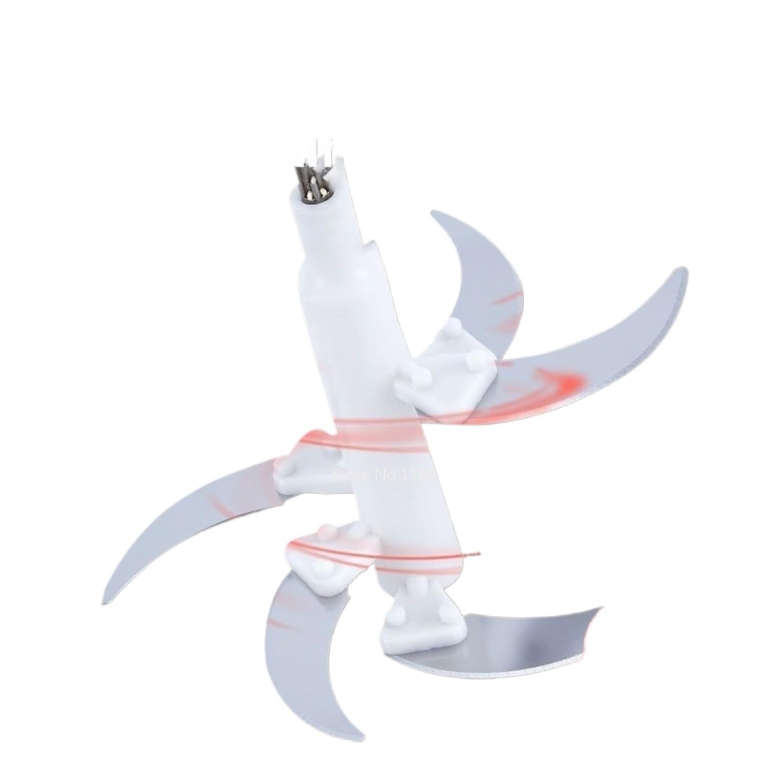 Pezzi di Ricambio di Ricambio for processore tritacarne Elettrico Lama for tritacarne Elettrico for Accessori for tritacarne 2L/3L/5L Utensili da Cucina(5L 5-Leaf Knife)
