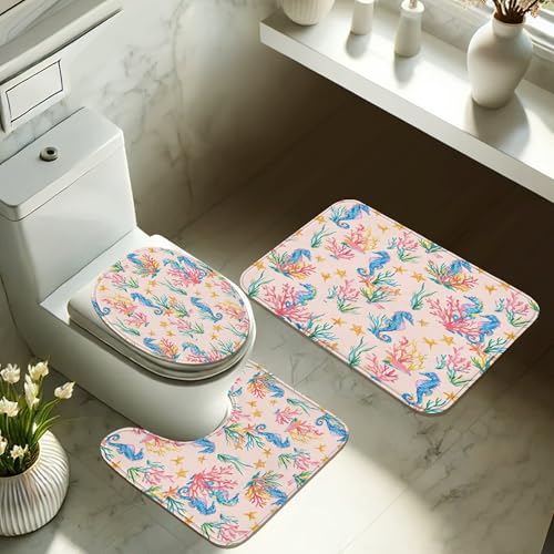 Rideau de douche en polyester de qualité supérieure motif côtier
