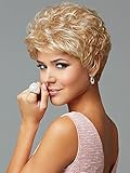 hairuwear Eva Gabor Acclaim Short Layered Large Size Comfort Cap Wig, Mahogany Mist