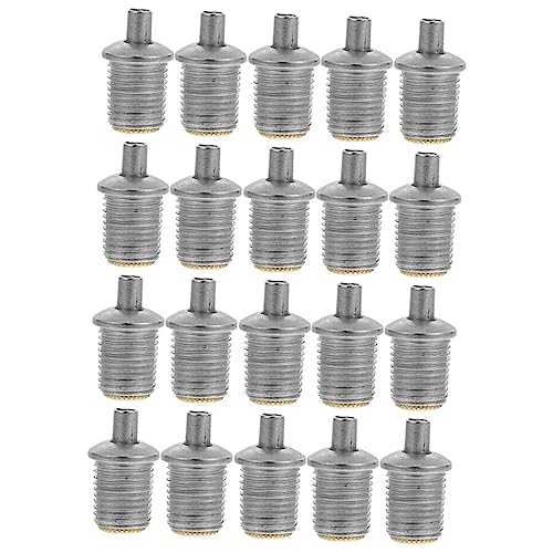 CIYODO 20pcs Wire Rope Locker Outdoor Clips Wire Clips for Cords Wire Rope Screw Clamp Wire Rope Clamp Wire Clamps Fasteners for Wire Rope Clamp for Wire Rope Wire Clamp Tool Iron Silver